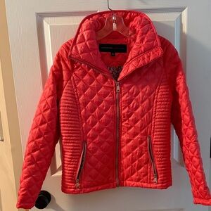 Marc New York                     Andrew Marc Quilted Jacket with Zipper Details